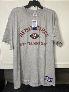 Vintage 1997 San Francisco 49ers Champion Pro-Line T-Shirt Size XL Made In USA - Picture 1 of 6