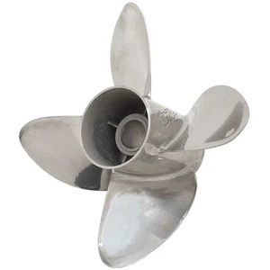 BRP Evinrude Rx4 Boat Propeller 177321 | LH 15 x 28 Pitch Stainless Steel - Picture 1 of 4