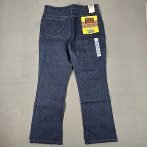 Jeans vintage Wrangler taglio cowboy uomo 35x30 regular fit stivaletto taglio 945NAV DS NUOVI CON ETICHETTE - Foto 1 di 13