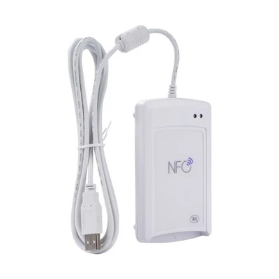 Bluetooth NFC Leser: Kontakt-/Kontaktloser Smartcard Reader 13.56MHz USB - Bild 1 von 4