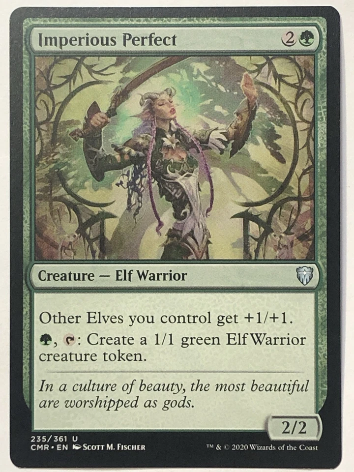 MTG TCG - Imperious Perfect 235/361 Commander Legends - NM Free Shipping $5+ - Image 1 of 2