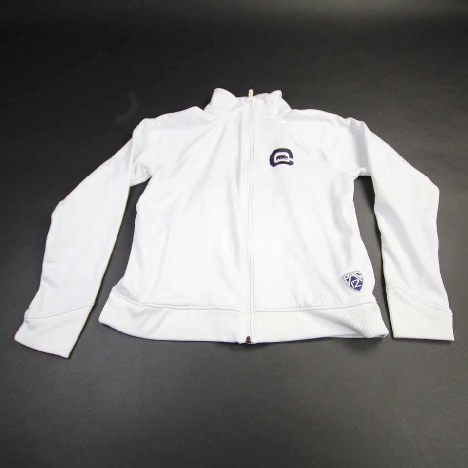 Chaqueta California Golden Bears Under Armour para mujer blanca usada Foto 1 de 1