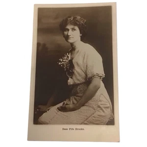 Bess Fife Brooks Vintage Portrait Photo Postcard Antique Approx 1920’s - Picture 1 of 5