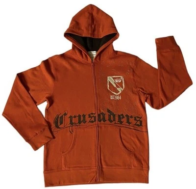 Sudadera con Capucha High Sierra Boys Crusaders Cremallera Completa Manga Larga Polar Naranja Talla 14/16 Foto 1 de 4
