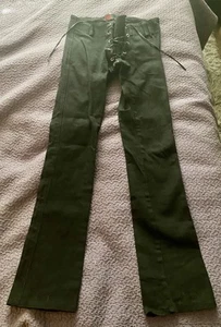Tripp NYC Hose Damen Größe 5 Schnürsenkel von vorne nach hinten sexy Vintage - Bild 1 von 7