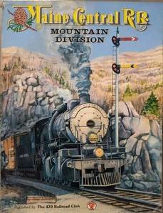 Maine Central RR Mountain Division Paperback Book By Ron Johnson - Picture 1 of 1