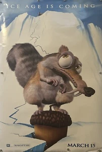 ICE AGE Original One Sheet Movie Poster - 2002 - TEASER - Picture 1 of 5