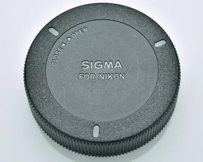 Genuine Sigma LCR-NA II Rear Lens Cap for Nikon AF Mount F AF-S (#3366) - Image 1 of 2