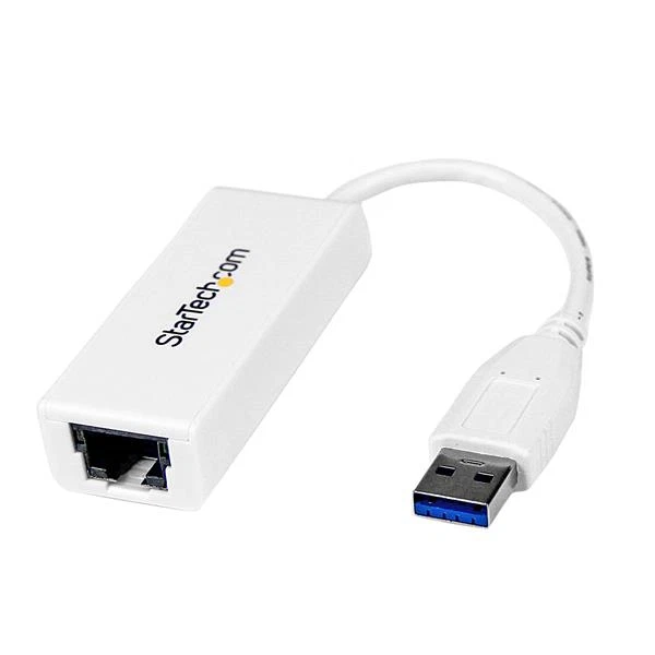 StarTech USB 3.0 to Gigabit Ethernet NIC Network Adapter White #USB31000SW