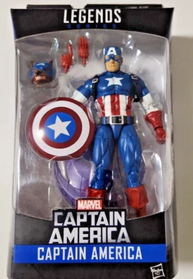 Marvel Legends Captain America Cap Wolf 6” Onslaught Red Skull Japan - Image 1 of 2