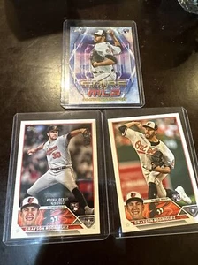 2023 Topps Update Grayson Rodriguez Rookie RC Card Lot (3x) Baltimore Orioles 🔥 - Bild 1 von 8
