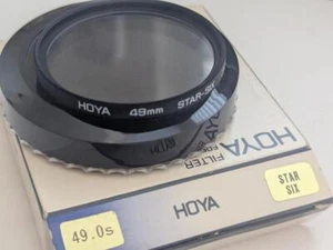 Hoya Star Six Filter - 49mm Screw Mount in case and box - Picture 1 of 1