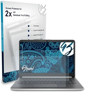 Bruni 2x Proteggi Schermo per HP Notebook 14-cf1300ng Pellicola Protettiva - Bild 1 von 4