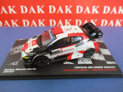 Die cast 1/43 Modellino Auto Toyota Yaris GR Rally1 Rally Monte Carlo 2023 Ogier - Immagine 1 di 4