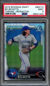 BB - 2016 Bowman Chrome - Refractor - #BDC74 - Bo Bichette - PSA 9 - Imagen 1 de 2