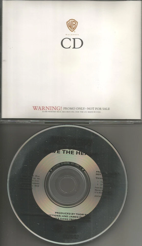 JAMES INGRAM I don’t Have the Heart w/ RARE FADE PROMO DJ CD Single 1989 MINT - Image 1 of 1