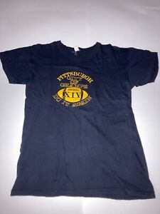 Men's Vintage Pittsburgh Steelers 1980 Super Bowl 14 Single Stitch Shirt Size L