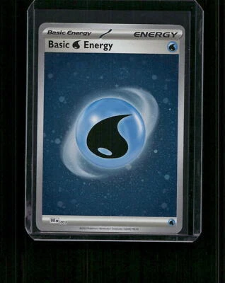 SV01: Scarlet & Violet Base Set #003 Basic Water Energy (Cosmos Holo) - Image 1 of 2