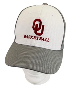 OU Oklahoma University Basketball final four 2016 baseball cap Gray white - Picture 1 of 9