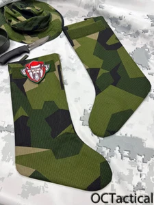 Swedish M90 Camouflage Christmas Stocking - Foto 1 di 2