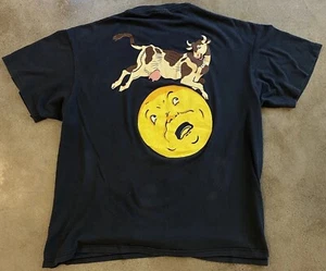 Vintage Original Tom Petty Strange behavior Tour Black T-shirt 1990 XL Nice - Picture 1 of 7