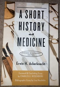 Short History of Medicine SC Erwin Ackerknecht 2016 Johns Hopkins Univ Press VG - Picture 1 of 9