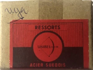 [ 1X=1 mainspring ] MST 354 MVT 3,8 X 0,23 Ø 18 Muelle main spring watch 560 - Bild 1 von 2