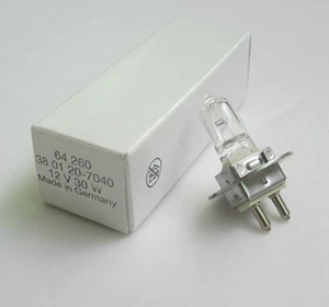 OSRAM 64260 12V30W PG22 Microscope Halogen Bulb Zeiss Slit Lamp 3801-20-7040 - Picture 1 of 1