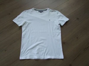 tommy hilfiger t-shirt herren m weiß TOP - Bild 1 von 5