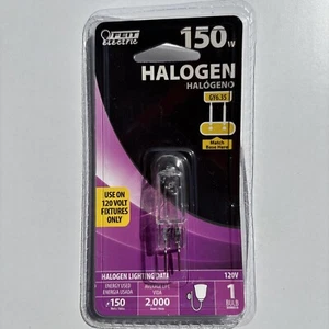 2pack of FEIT Electric 150 -Watt 120 -Volt GY6.35 Bi-Pin Light Bulb Ship Free - Picture 1 of 3