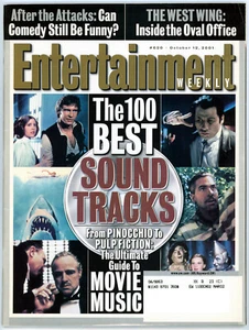 ENTERTAINMENT WEEKLY MAGAZINE OCTOBER 12, 2001 THE 100 BEST SOUNDTRACKS VINTAGE - Picture 1 of 9