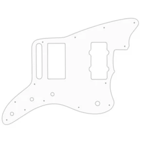 Schlagbrett für Fender Blacktop Jazzmaster weiß schwarz weiß - Bild 1 von 2