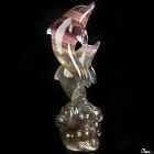 11.4" Fluorite Hand Carved Crystal Animal Sculpture, Crystal Healing