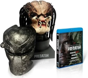 Predator 3D Ultimate Hunting Trophy Head Bust 4 Disc Blu-ray From Japan - Picture 1 of 1