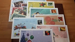 SOBRES Y TARJETAS DE NAVIDAD PREFRANQUEADOS MUY BONITOS, EXCELENTE CALIDAD ÚNICO - Imagen 1 de 7