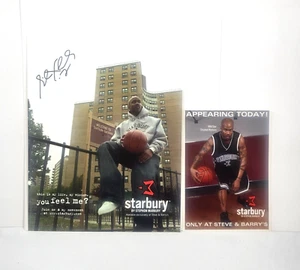 Foto promocional firmada por Stephon Marbury 2006 de Starbury 8,5 x 11 y volante - Imagen 1 de 13