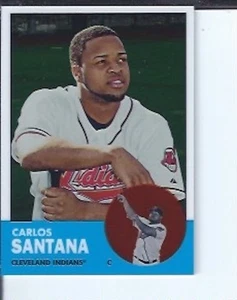 Carlos Santana 2012  Topps Heritage Chrome #ed / 1963 - Picture 1 of 1