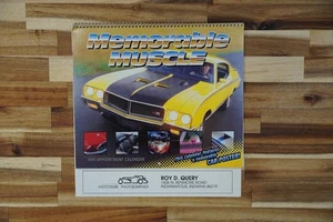 Calendario Muscolare Memorabile 1999 Roy D. Query Muscle Car Fotografia - Foto 1 di 3