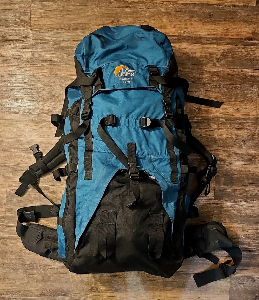 Mochila grande Lowe Alpine Contour IV 90 + 15 marco interno senderismo expedición  Foto 1 de 2