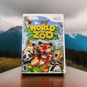World of Zoo - Nintendo Wii Spiel - Original US Version CIB getestet  - Bild 1 von 7