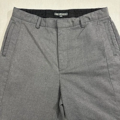 Pantalones Cortos de Vestir RVCA Para Hombres Talla 34 Estilo Esmoquin Informal Cómodo Viaje Playa Resorts Foto 1 de 4