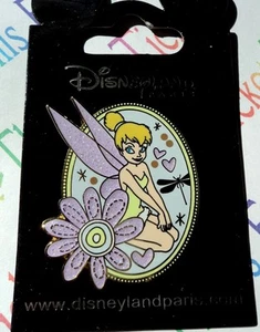 Disney DLP - Serie Camafeo - Campanilla con Flores París DLRP Pin Peter Pan - Imagen 1 de 1