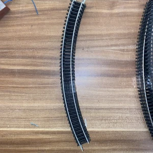 5x 6210 545/104gebogene Gleise Schienen Standard Tillig / BTTB Spur TT   - Bild 1 von 2