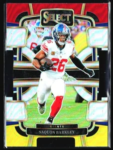 2023 Panini Select and Red Prizms Die Cuts Saquon Barkley New York Giants #75 - Picture 1 of 2