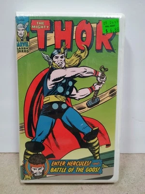 Thor VHS Enter Hercules Battle of the Gods RARE NEW SEALED The Mighty Thor - Image 1 of 4