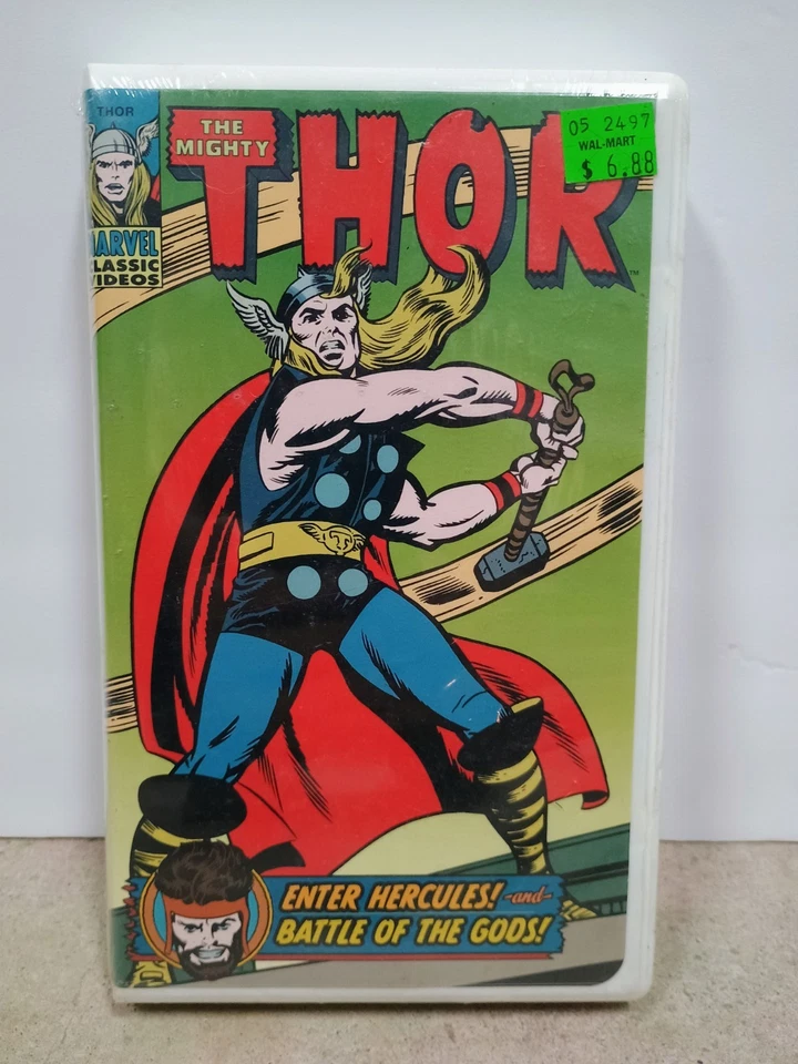 Thor VHS Enter Hercules Battle of the Gods RARE NEW SEALED The Mighty Thor - Image 1 of 4
