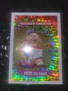 2024 Mutagen Canister Ninja Turtles Foil   Pete Za Face - Picture 1 of 2