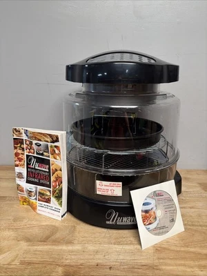 NuWave Pro Infrarot Schwarz Digital Heißluftofen 20356 mit Kochbuch Tragetasche - Bild 1 von 4