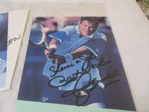 JIMMY CONNORS AUTOGRAFIADO APROX. FOTO DE PAPEL 5 X 6 - Imagen 1 de 3