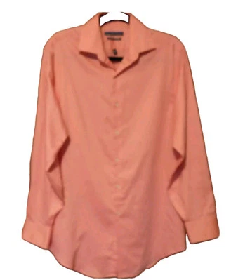 Geoffrey Beene Men's Size 15 Button Down Fitted No Iron Shirt - Image 1 of 4